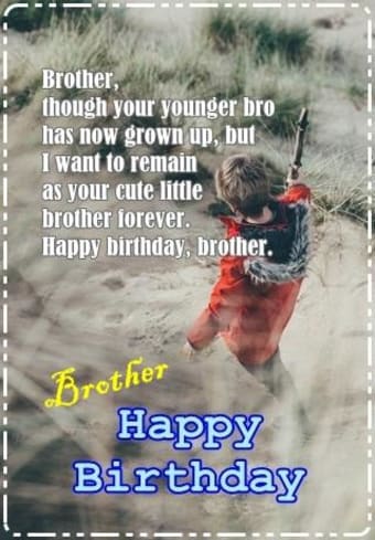 Image 3 for Happy Birthday Brother