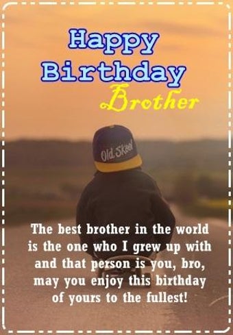 Image 0 for Happy Birthday Brother