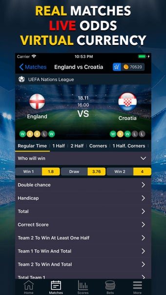 Image 0 for BETUP - Sports Betting Ga…