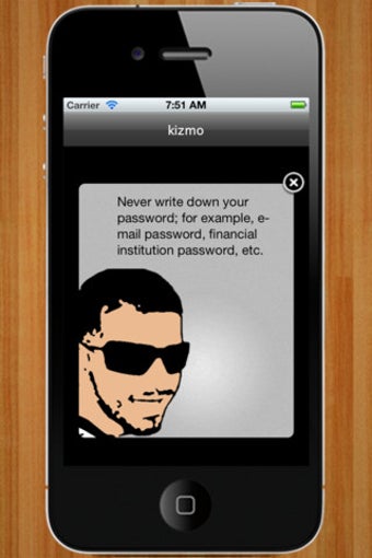 Image 0 for kizmo - Password Generato…