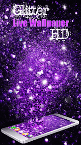 Imagen 1 para Glitter Live Wallpaper HD
