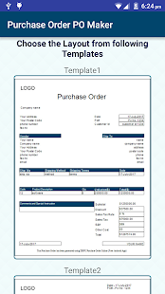 Imagen 3 para Business Invoice & Purcha…
