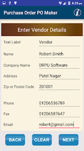 Imagen 0 para Business Invoice & Purcha…