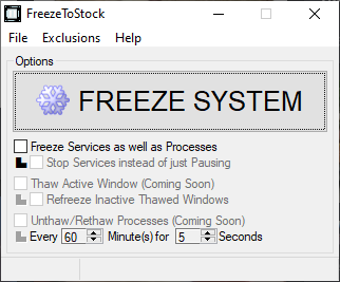Image 0 for FreezeToStock