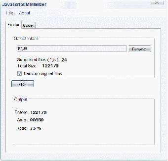 Imagen 0 para Javascript Minimizer