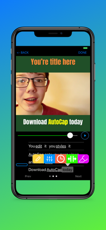 Image 2 for AutoCap video captions