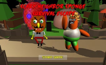 Imagen 1 para Scary Neighbor Sponge Sur…