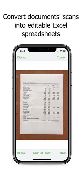 Image 0 for Image to Excel Converter …