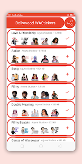 Image 3 for Bollywood Stickers for Wh…