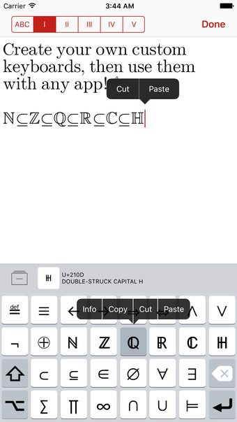 Imagen 0 para Unicode Pad Pro with cust…