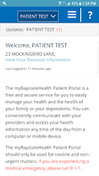 Image 2 for myBaystateHealth Patient …