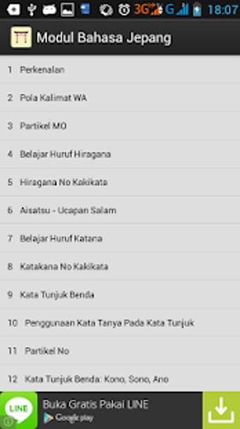 Imagen 3 para Modul Bahasa Jepang