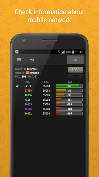 Imagen 1 para Cell Signal Monitor Pro -…