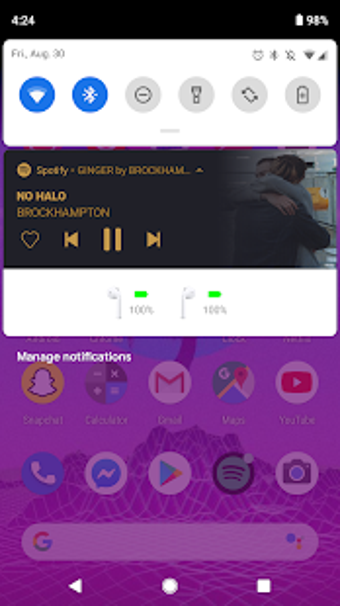 Imagen 2 para AirDroid | An AirPod Batt…