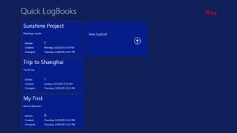 Imagen 1 para QuickLog for Windows 8