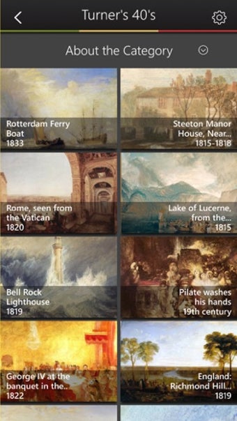 Imagen 2 para JMW Turner Artwork: Virtu…