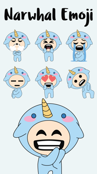Image 1 for Narwhal Emoji