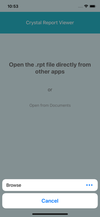 Image 2 for RPT Viewer