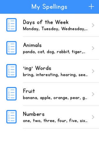Image 0 for My Spellings 2