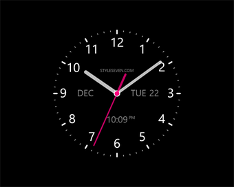 Imagen 1 para Analog Clock W-7 for Wind…