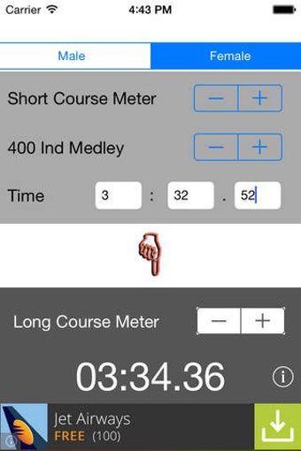 Imagen 0 para Swim Lap Time Converter