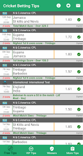 Image 2 for VIP Betting Tips - Cricke…