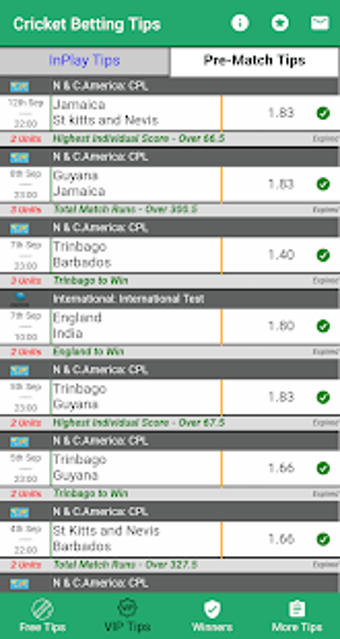 Image 0 for VIP Betting Tips - Cricke…