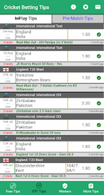 Image 3 for VIP Betting Tips - Cricke…