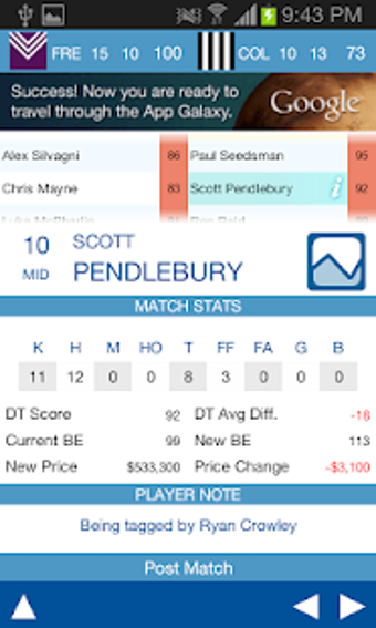 Image 2 for Dream-Stats AFL Scores Fr…