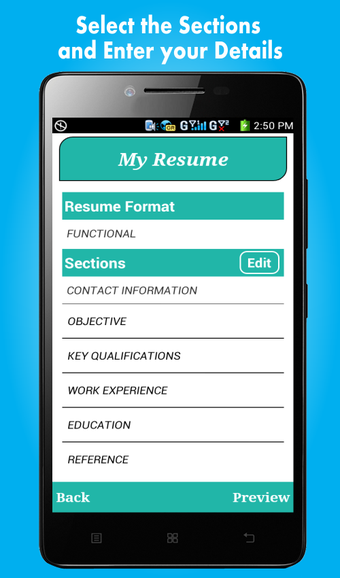 Image 2 for Smart Resume Builder / CV…