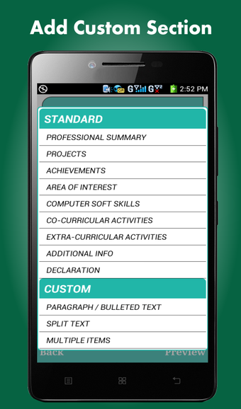 Image 0 for Smart Resume Builder / CV…