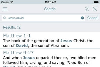 Image 2 for Bible Offline App. Red Le…