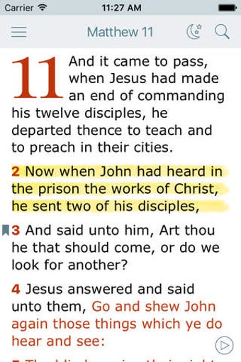 Image 1 for Bible Offline App. Red Le…