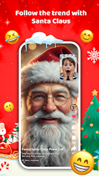Image 0 for Funny Santa Claus Prank C…