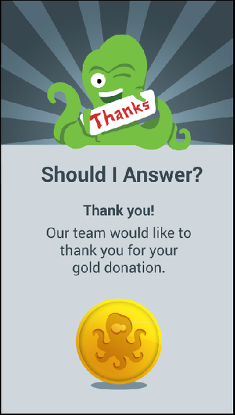 Image 0 for Should I Answer Donation …