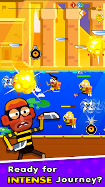 Imagen 10 para Thief Rivals - Battle Run…