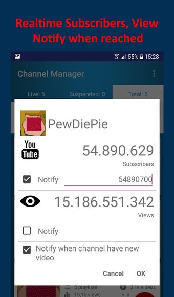 Imagen 2 para Channel Manager For Youtu…