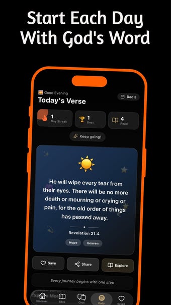 Imagen 0 para Bible Scroll: Swipe Scrip…