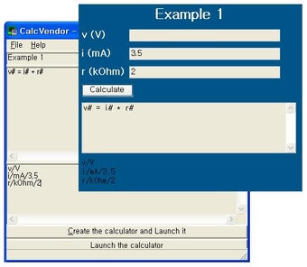Imagen 1 para CalcVendor