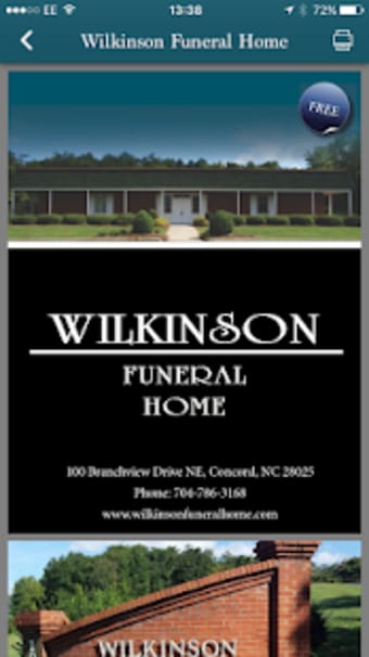 Image 0 for Wilkinson Funeral Home