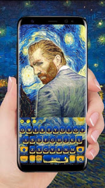 Image 2 for Van Gogh keyboard Theme