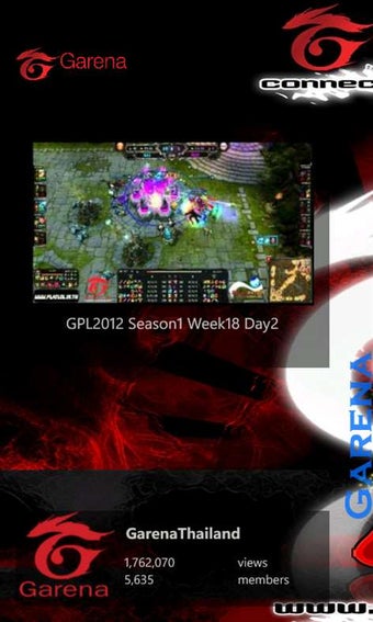 Imagen 0 para GarenaThailand's channel …