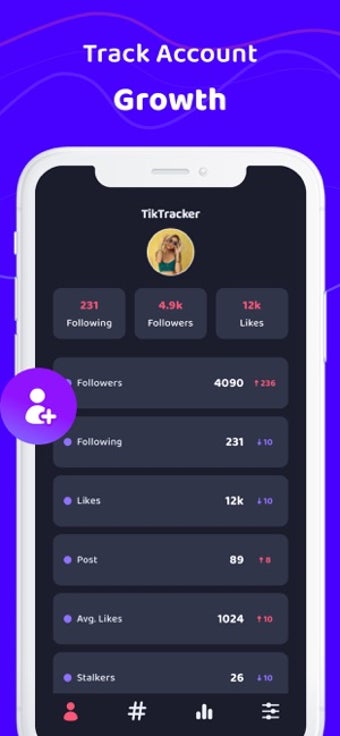 Image 2 for TikTracker: Fans & Like R…