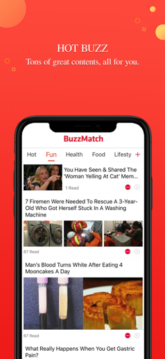 Imagen 2 para BuzzMatch-Hot content