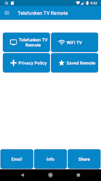 Imagen 0 para Telefunken TV Remote Cont…