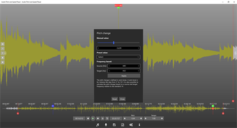 Imagen 1 para Audio Pitch and Speed Pla…