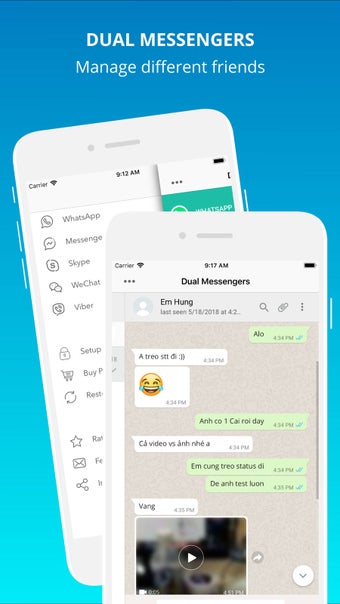 Image 2 for Dual Messenger for Messag…