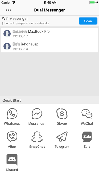 Image 3 for Dual Messenger for Messag…