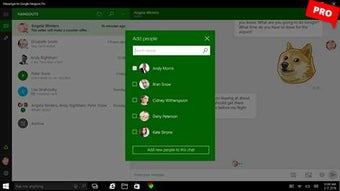 Image 1 for Messenger for Google Hang…