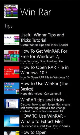 Imagen 2 para Winrar -User Guide for Wi…